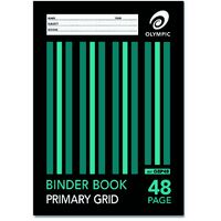 Binder Book A4 Primary Grid 48 Page Olympic 140827/03271 Pack 20