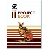 Project Book 335 x 245mm 14mm Dotted Thirds 24 Page Olympic 524 Pack 10