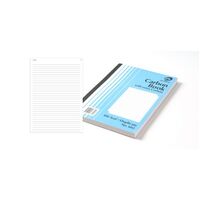 Carbon Book A4 Ruled 100 Leaf Olympic 602 Duplicate Each