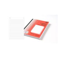 Carbon Book A4 Ruled 100 Leaf Olympic 603 Triplicate