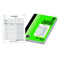 Invoice and Statement Tax Book Carbonless Olympic 727 Triplicate 254mm x 200mm