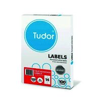 Label Tudor Computer 14 Adhesive 98 x 38mm 132108 Box 100