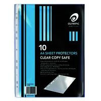 Sheet Protector A4 Olympic 141765/47975 Pack 10 x 10 Packs