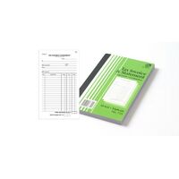 Invoice and Statement Tax Book Carbonless Olympic 725 Triplicate 125mm x 200mm