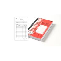 Invoice and Statement Tax Book Olympic 625 Triplicate 200mm x 125mm 
