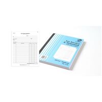 Invoice and Statement Tax Book Olympic 626 Duplicate 254mm x 200mm 
