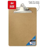 Clipboard A4 Wooden Large Clip Office Central 144600