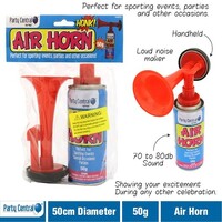 Air Horn 50grams Party Central 144976 Partyware Honk Honk 