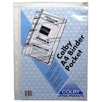 Pocket Binder Colby 145A Clear