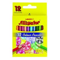 Pencil Faber Castell Alligator Colour Half Length 114912A Pack 12