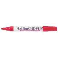 Whiteboard Marker Artline 509A Chisel Point Red Box 12