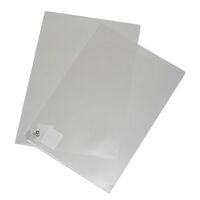 Letter File A4 Colby 150A Clear Pack 12