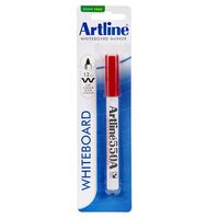 Whiteboard Marker Artline 550A Bullet Point Red Hangsell Card 1