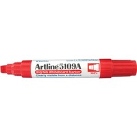 Whiteboard Marker Artline 5109A Big Nib 10mm Chisel Red 