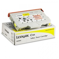 LEXMARK C720 YELLOW TONER CART 7.2K