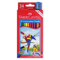 Watercolour Pencil Faber Castell Red Range 114464 Pack 24