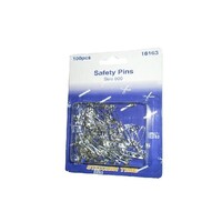 Safety Pins Sizes 000 Pack 100 Homeware Stitchin Time 16163