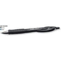 Pen Bic Pro Plus Retractable 1mm Rubber Grip 16609 Black Card 2