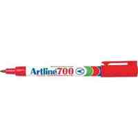 Marker Artline 700 Extra Fine Point Red Box 12