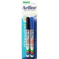 Marker Artline 700 Extra Fine Point Pack 2 Black/Blue