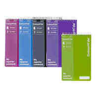 Note Book Marbig Colourhide 200 Page 200mm x 127mm 1715799H Pack 5