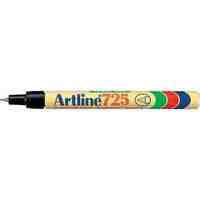 Marker Artline 725 Superfine Plastic Point 0.4mm Black Box 12