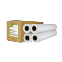 BOND PAPER 80GSM - 594MM X 50M 4 ROLLS/CTN