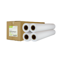 BOND PAPER 80GSM - 841MM X 50M 4 ROLLS/CTN