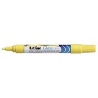 Glass Marker Artline 4mm Yellow 183007 Box 12