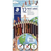 Pencil Staedtler People of the World Coloured Pencils Pack 12 185C12POW 