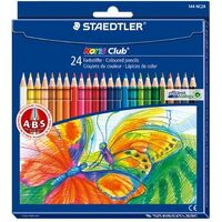 Pencil Staedtler Noris Club 144NC24/ 185C24 Coloured Pack 24