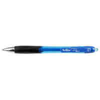 Pen Artline Flow Retractable Gel 1.0mm Medium Blue Box12 187103 