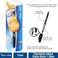 Stylus Pen OFFICE SUPPLIES>Copy Papermate Inkjoy 2 in 1 Black Card 1