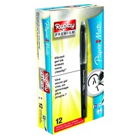 Pen Papermate Replay Premium Erasable Gel Blue Box 12