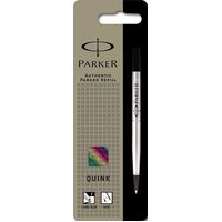 Pen Refill Parker Roller Ball 0.5mm Fine Black Blister