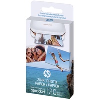 HP ZINK STICKY-BACKED PHOTO PAPER 20 SHEETS