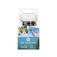 HP ZINK® STICKY-BACKED PHOTO PAPER (50 SHEETS)