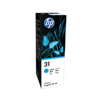 HP 31 70ML 8000 PAGES CYAN INK BOTTLE FOR HP SMART TANK 455