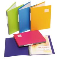 Display Book Marbig Refillable Assorted Summer Colours 2002699A