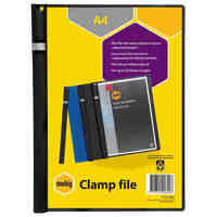 Clamp File A4 Marbig 20030 Black