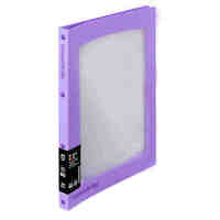 Display Book A4 Colourhide Refillable With Frame 2003319 Purple