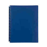 Display Book A4 Marbig 20 Pocket 2007001 Blue 