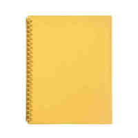 Display Book A4 Marbig 20 Pocket 2007005 Yellow 