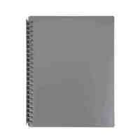 Display Book A4 Marbig 20 Pocket 2007011 Grey 