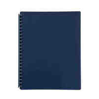 Display Book A4 Marbig 20 Pocket 2007027 Dark Blue 