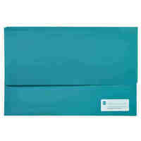 Document Wallet Polypick Marbig 2011004 Teal Green 