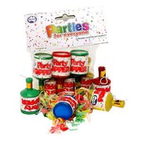 Party Poppers Alpen Hangsell Pack 6