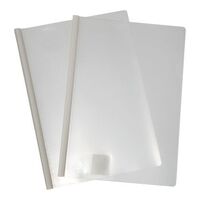 Clear Cover File With Spine A4 Colby 202A Clear