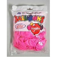 Balloons Alpen 30cm Pink 203208 Pack 100