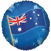 Balloon Foil 18 Inch Australian Flag Design
